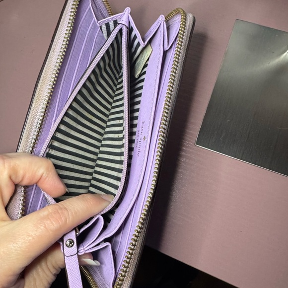 Kate Spade Lavender Wallet - Picture 4 of 5